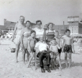 Charles and Anna (Kaplan) Supowitz-Troy with Elaine, Bruce, and Allen Supowitz and Walt, Sara, Robin and Terri Levi - Circa 1961