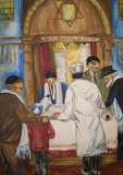 Painting of Kehillath Israel
