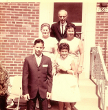 Anna (Kaplan) Supowitz-Troy with Walt, Sara, Terry and Robin Levi - Circa 1963