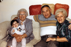 Anna (Kaplan) Supowitz-Troy with Ben and Elaine Supowitz and Aubrey Supowitz