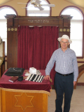 Unknown at Aron Kodesh of Kehillath Israel Synagogue