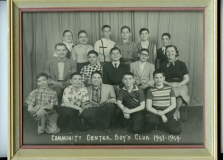 Community Center Boys Club - 1953/1954