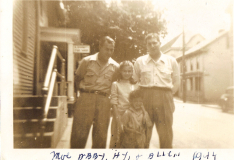 Hy Cohen, Abbey Supowitz, Morris (Moe) Apple and Allan Apple