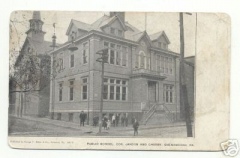 Building that currently houses Oravitz Funeral Home