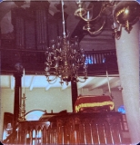 Chandelier in Kehillat Israel