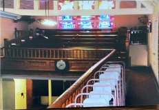 Interior view of Kehillat Israel Balcony